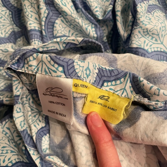 🔴ROLLER RABBIT BLUE JEMINA DUVET - Picture 3 of 5